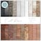 Craft Consortium Double-Sided Paper Pad 6" x 6" 40 ct. Brick Textures, 20 Designs